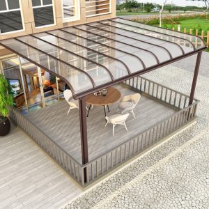 Mái Che Cố Định Quán Cà Phê Đẹp