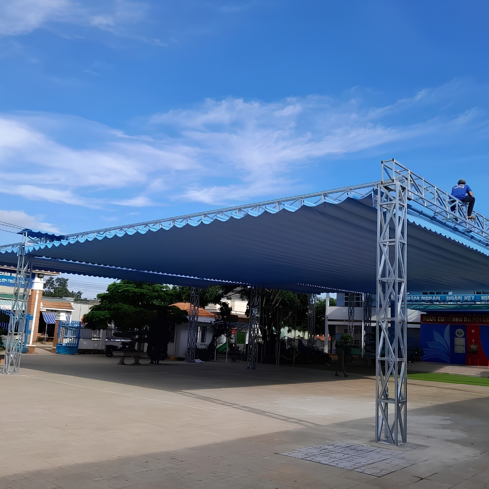 Mái Xếp Lượn Sóng Bền Đẹp, Thiết Kế Thi Công Theo Yêu Cầu